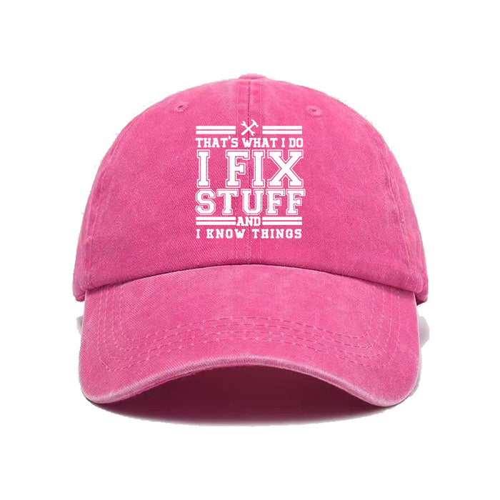 Wholesale Letter printed washed baseball cap, outdoor sun shading retro duckbill cap