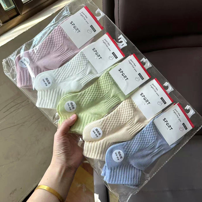 Wholesale Sports Socks Thin Short Socks Cotton Socks Breathable Short Socks Men's Socks