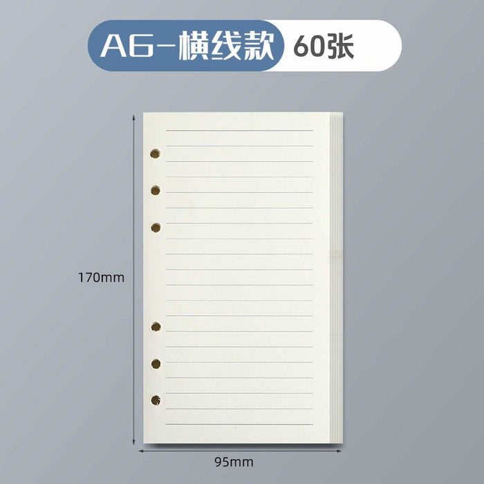 Wholesale Trendy A6 Loose-Leaf Notebook Cherry Bow Pattern PU Cover Casual Journal