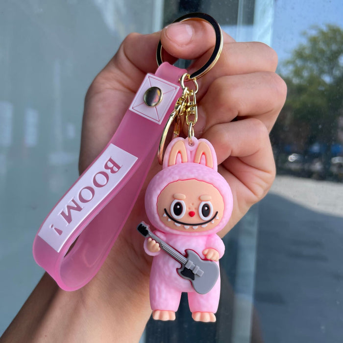 Wholesale Cartoon Little Sheep Keychain Pendant Cute Doll Backpack Car Key Chain Ring Gift