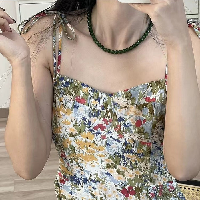 Wholesale Beaded necklace collarbone chain jewelry