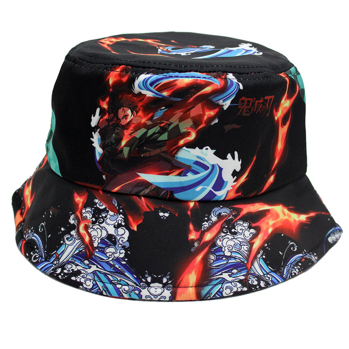 Wholesale Cartoon and anime print fisherman' s hat