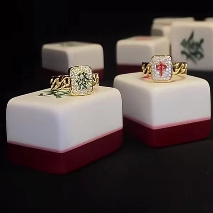 Wholesale New Year' s open ring full of diamonds super shiny ring for women adjustable