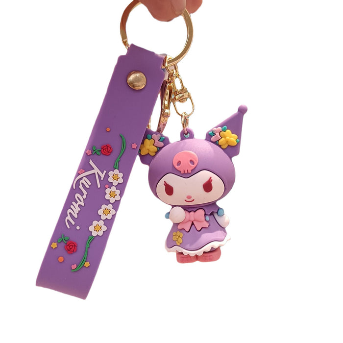 Wholesale PVC Cartoon Doll Keychain JDC-KC-KuangK020