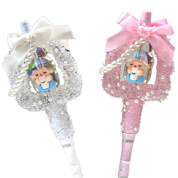 Wholesale Beaded Butterfly Bling Pen Decorative Fashion Accessory Gift
