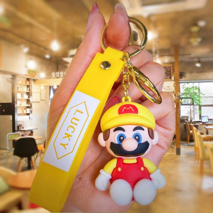 Wholesale Silicone Cartoon Doll Keychain JDC-KC-MingT222