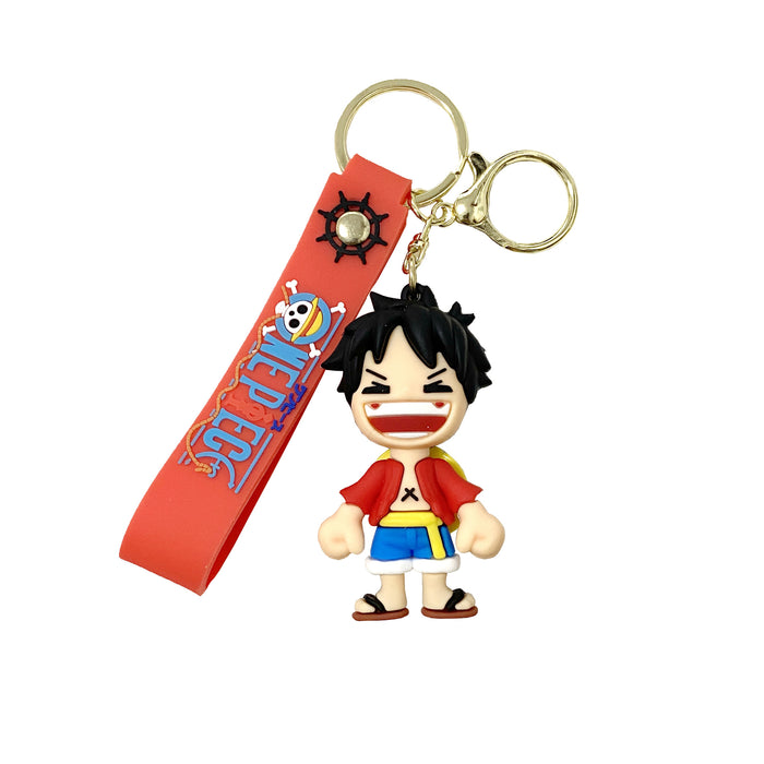 Wholesale Metal Keychain Cartoon Anime Cosplay Bag Charm Gift for Car Key Accessory MOQ≥2