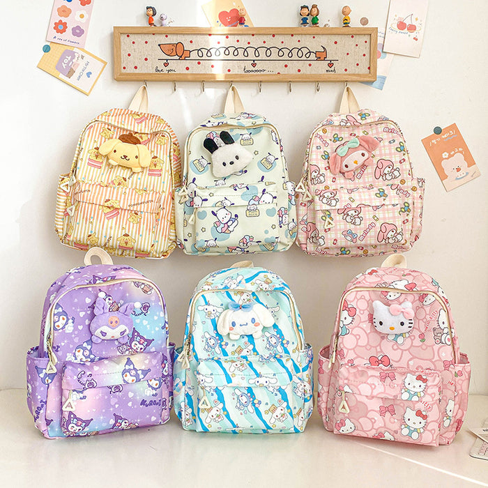 Wholesale children's schoolbag cute cartoon burden relief kindergarten backpack