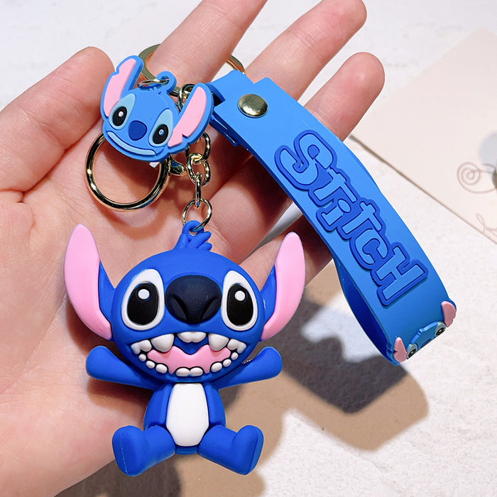 Wholesale Cartoon Silicone Doll Keychain JDC-KC-QiChao019