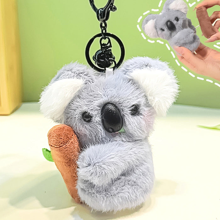 Wholesale cute koala plush Keychains pendant
