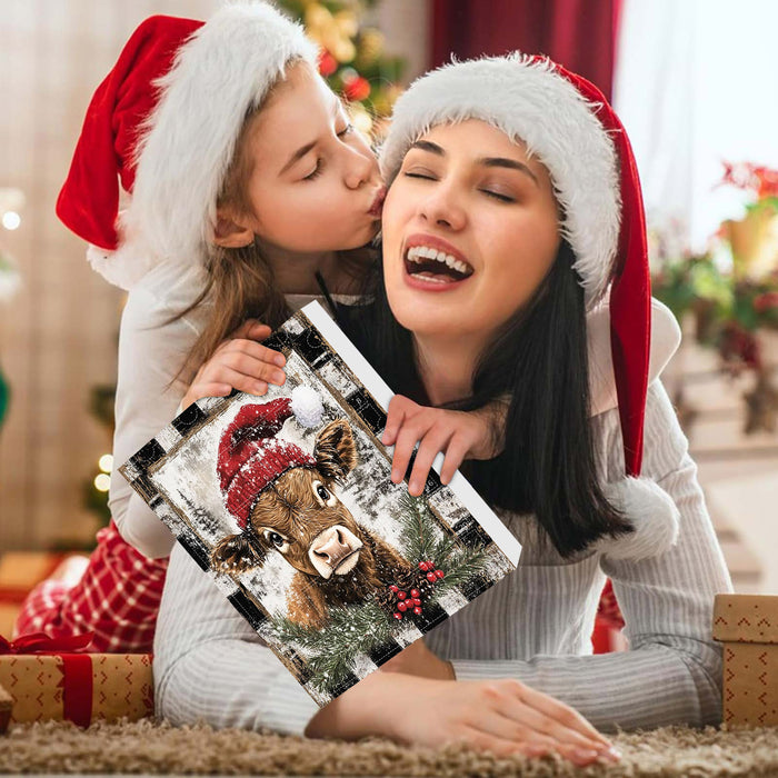 Wholesale Christmas Blind Box Creative Box Packaging Acrylic Cartoon Pendant Blind Box