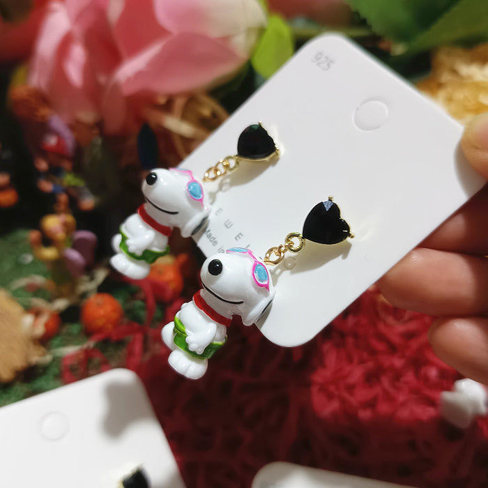 Wholesale Cartoon Resin Cute Earrings JDC-ES-Xingj043