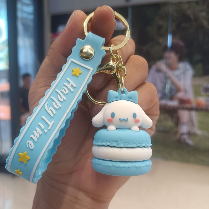 Wholesale Cartoon Silicone Doll Keychain JDC-KC-KuangK035