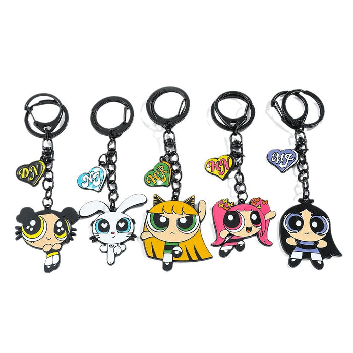 Wholesale Cartoon Zinc Alloy Keychain JDC-KC-BS021