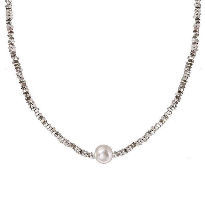 Wholesale pearl pendant Alloy necklace JDC-NE-DaXiang003