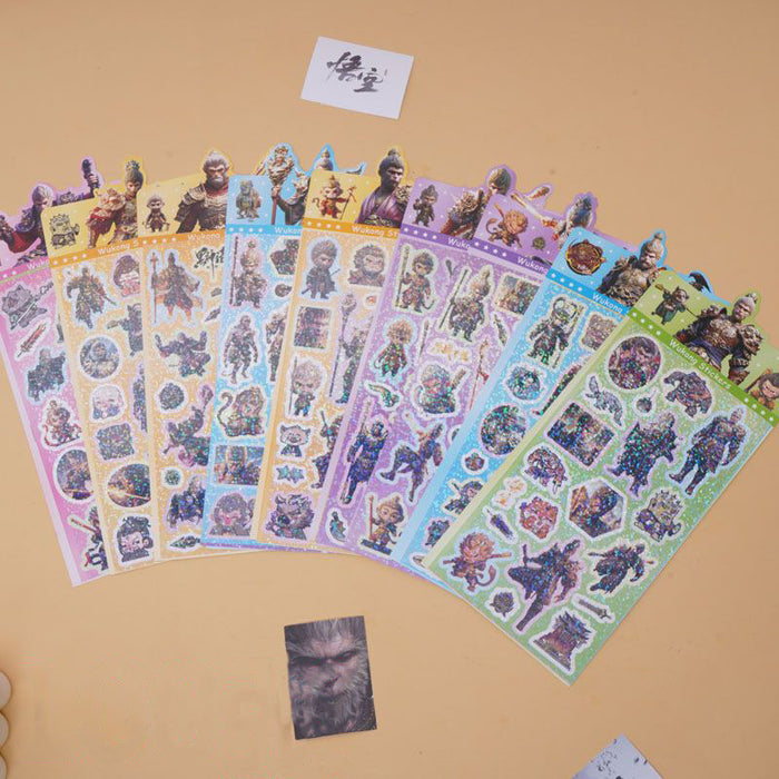 Wholesale Creative DIY Cute Cartoon Character Laser Stickers