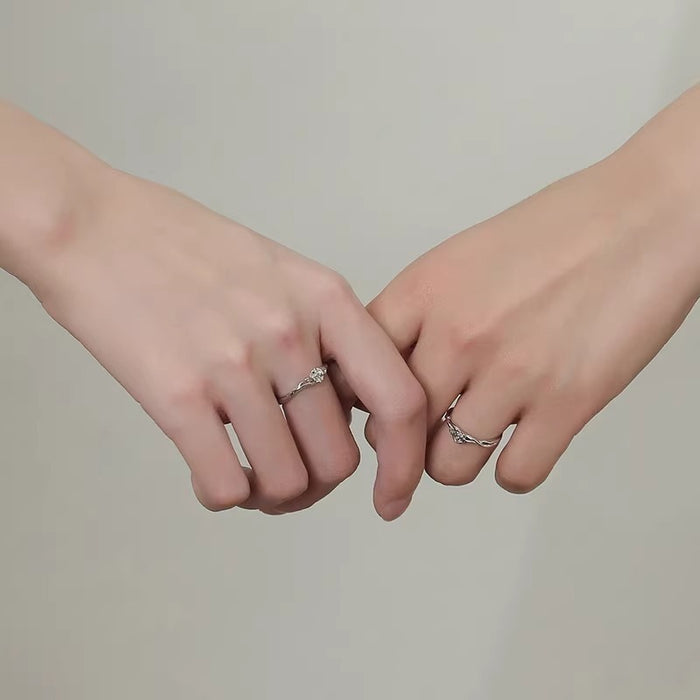 Wholesale Rose and Platycodon Grandiflorum Ring