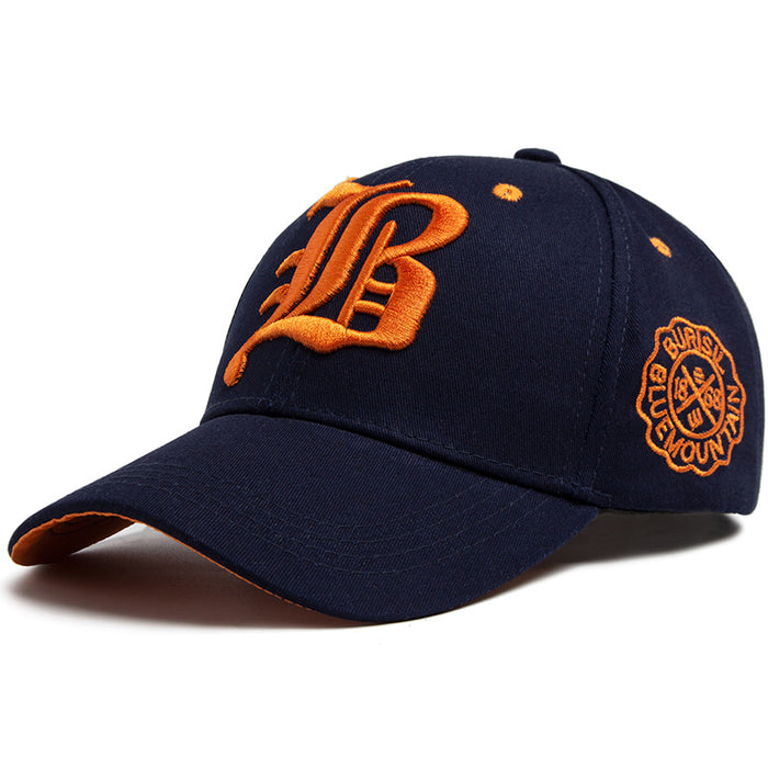 Wholesale Men's and women's hat fashion embroidery baseball cap cotton cap  casual sunscreen hat