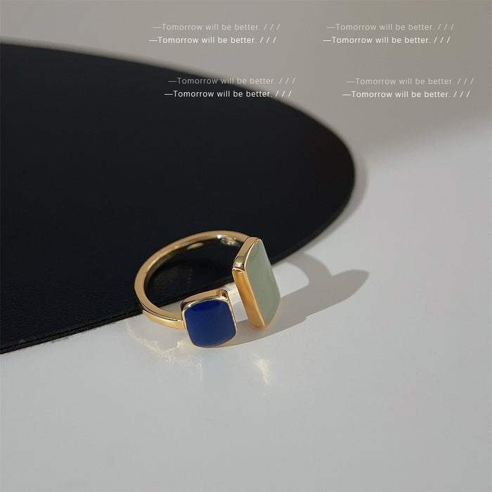 Wholesale Vintage fashion ring with niche design and adjustable opening for personality