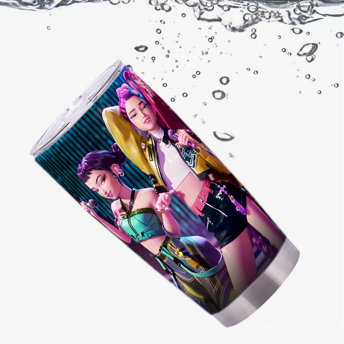 Wholesale 20oz Car Cup Hunter Witch Group K-Pop Vacuum Stainless Steel Thermos Cup