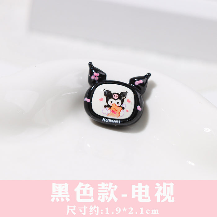 Wholesale Cartoon Series Resin Accessories DIY Cream Glue Phone Case Hair Accessories Handmade Material