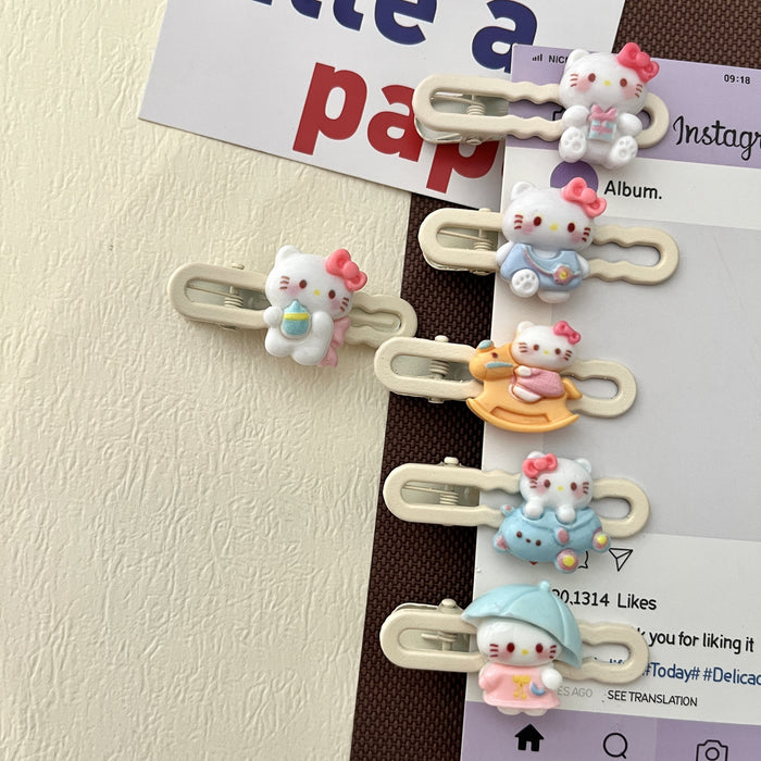 Wholesale Creative Cute Cartoon Cat Hair Clips