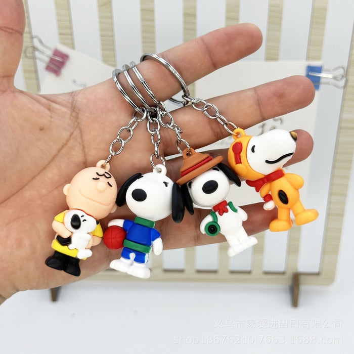 Wholesale Cartoon PVC Doll Keychains (F) JDC-KC-JiaA002