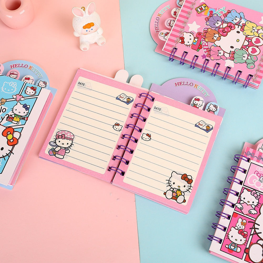 Wholesale Student cute KT cat notebook coil notepad cartoon handbook ...