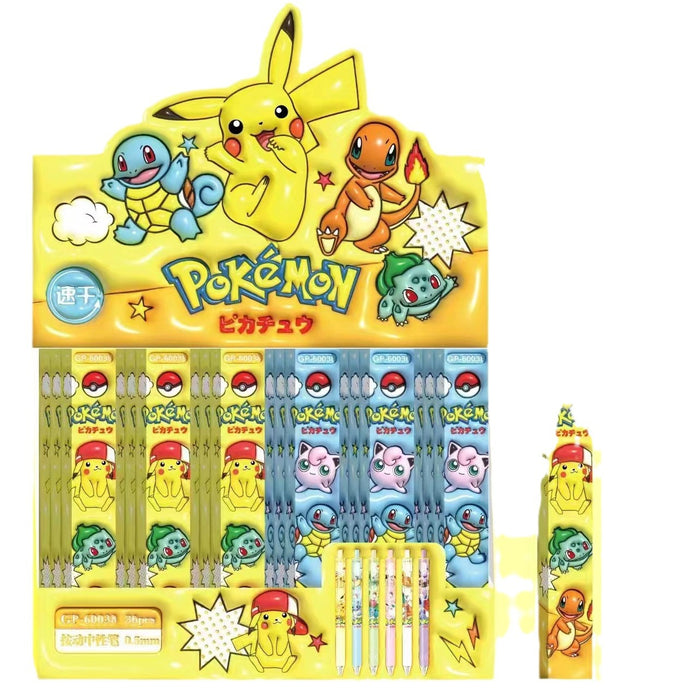 Wholesale Cartoon blind box push pen anime signature pen gravity push gel pen