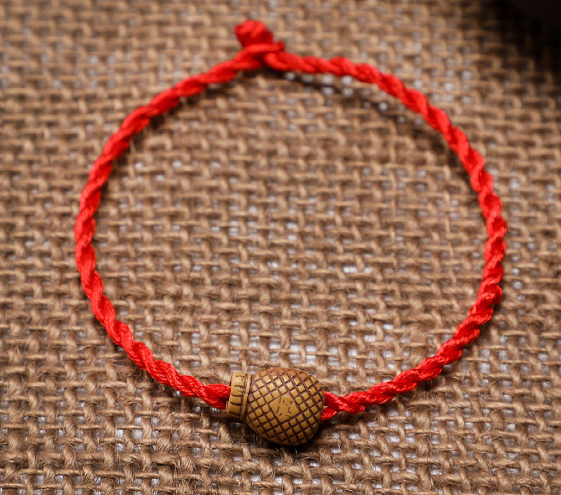 Wholesale Red rope bracelet, red rope woven bracelet