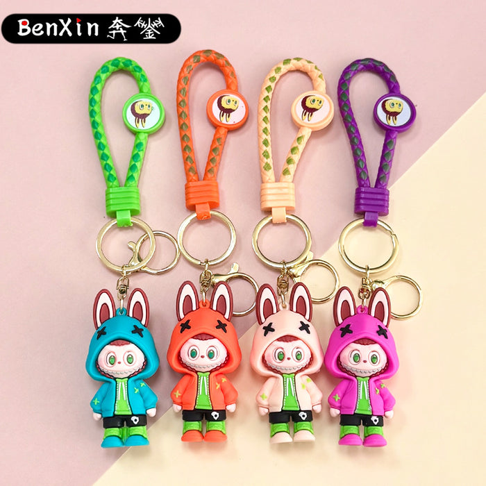 Wholesale Popular  Keychain Bag Pendant Bucktooth Keychain Pendant Small Gift