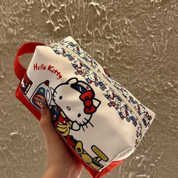 Wholesale Clutch Bag Cosmetic Bag Portable Large Capacity Travel Cute Cartoon Bag