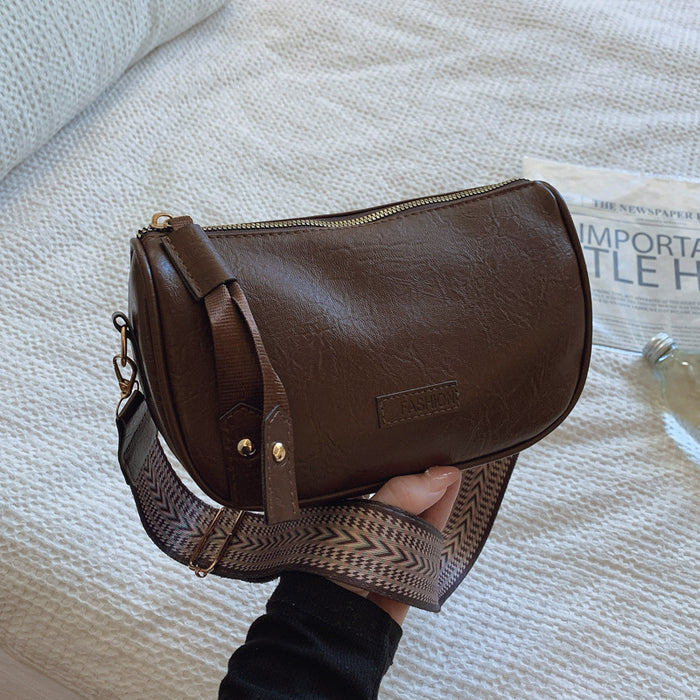 Wholesale Small bag versatile fashion broadband shoulder crossbody bag retro