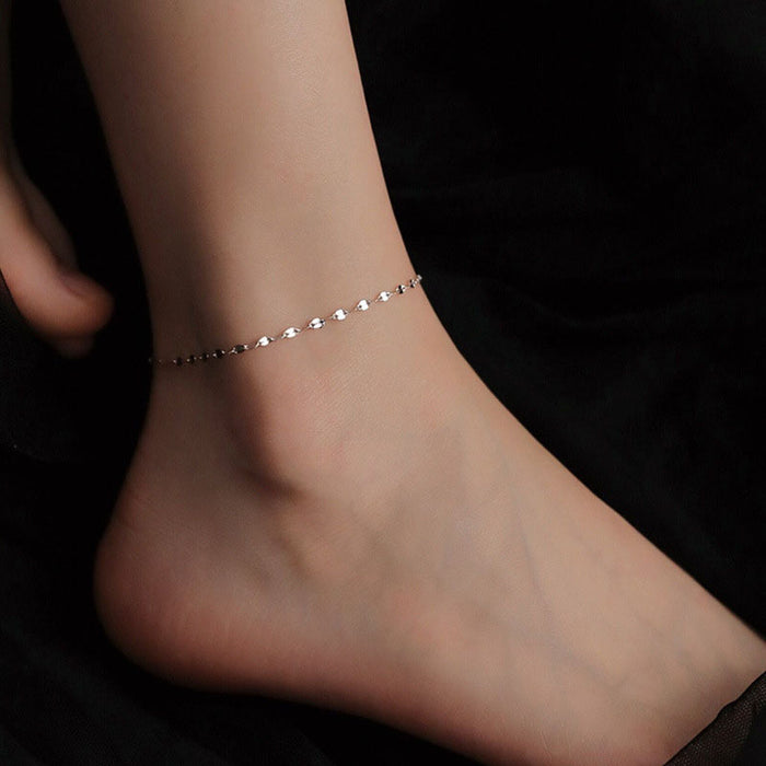 Wholesale Non-fading anklet,  trendy summer titanium steel anklet