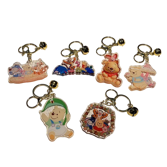 Wholesale 5 PCS Creative Cartoon Acrylic Keychains for Men and Women