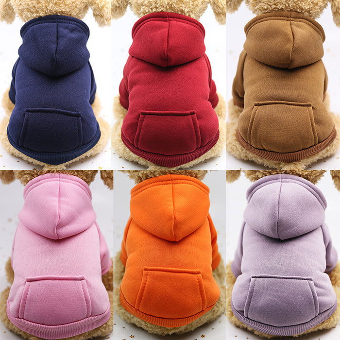 Wholesale Cat Two-Legged Sweatshirt Pocket Dog Clothes Sports Style Dog and Cat Pet Clothes Supplies Clothing