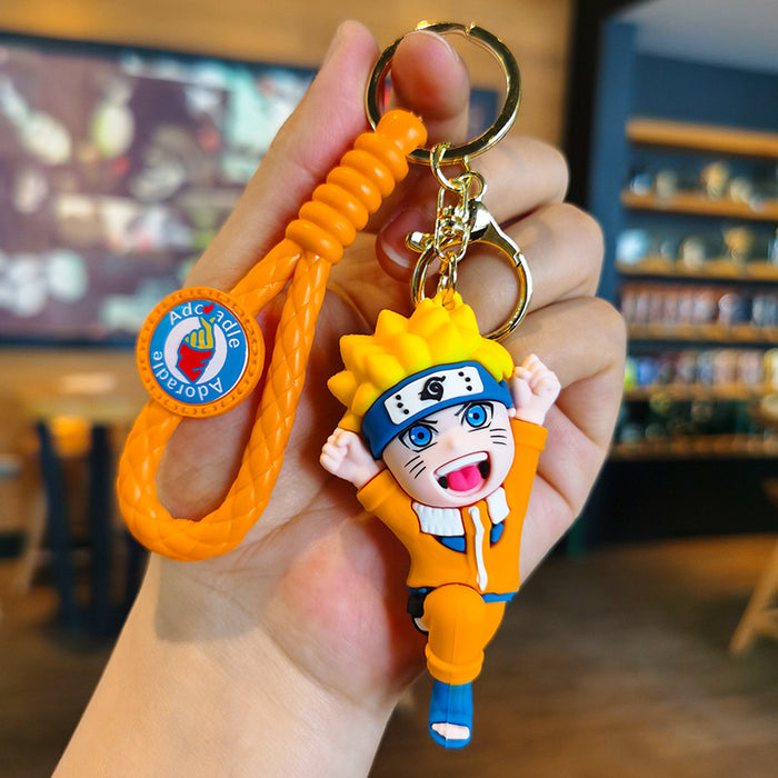 Wholesale Rubber Cartoon Doll Keychain JDC-KC-Tingm195