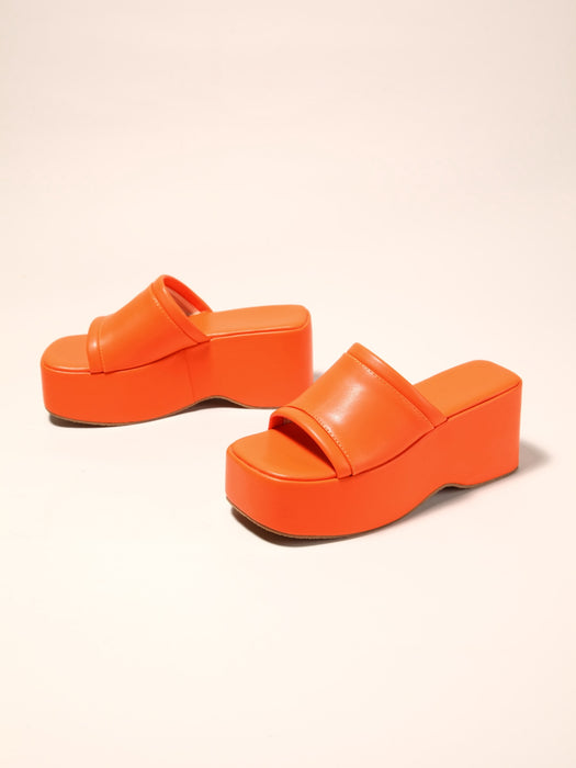 Wholesale Street-style outdoor comfortable and stylish high-heeled sandals
