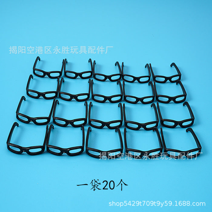 Wholesale doll toy fashion accessories cowboy hat hanger glasses