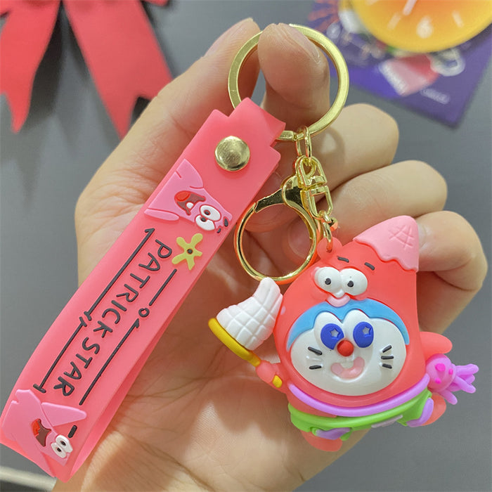 Wholesale PVC Cartoon Doll Keychain JDC-KC-WuYi053