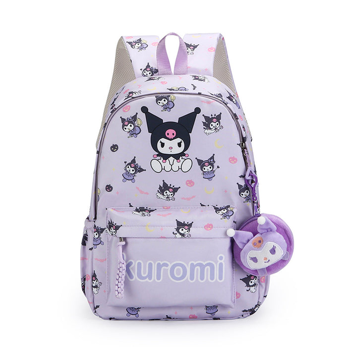 Wholesale Cute cartoon print student backpack  large capacity double shoulder bag