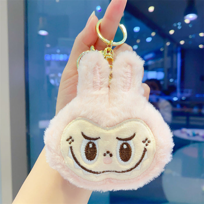 Wholesale cartoon plush cloth doll children's toy pendant bag jewelry keychain