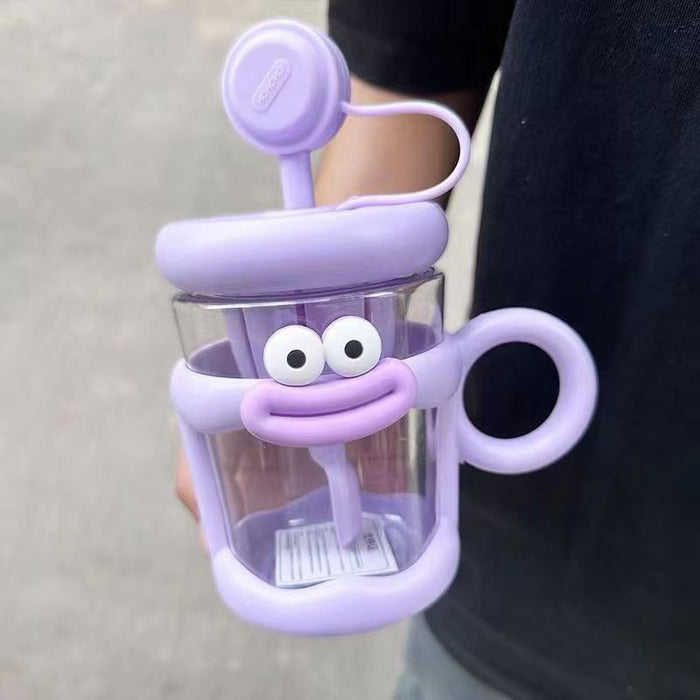 Wholesale Plastic large-capacity straw belly cup