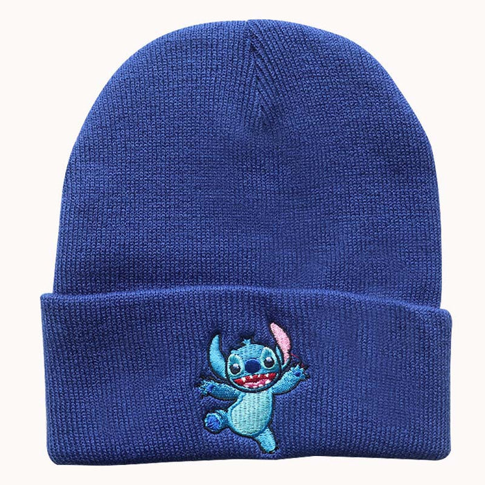 Wholesale Acrylic Cartoon Embroidery Knitted Beanie JDC-FH-LvH008