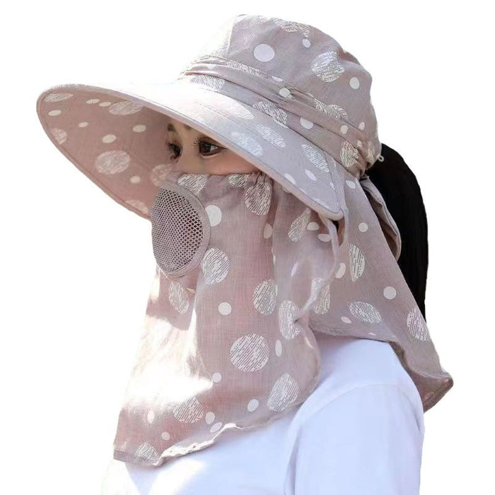 Wholesale Sun hat for sun protection, fashionable and versatile, face covering and UV protection