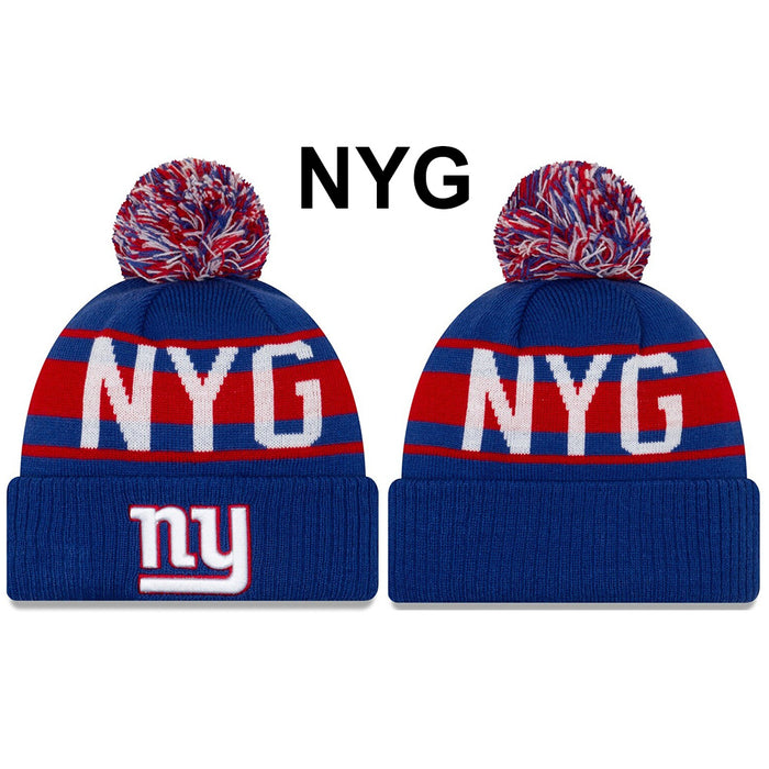 Wholesale 20pcs Wool Hat Winter Warm Wool Hat Turn-up  Embroidered Letters Rugby Hat