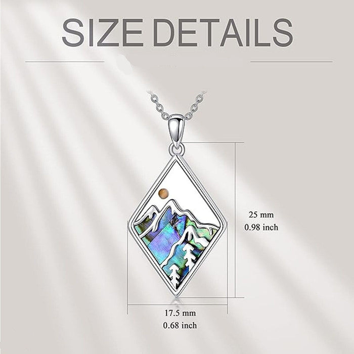 Wholesale Simple faith geometric stainless steel pendant necklace