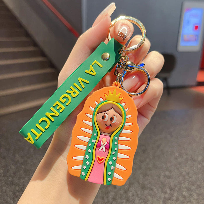 Wholesale  Cartoon Russian Doll Keychain Bag Pendant
