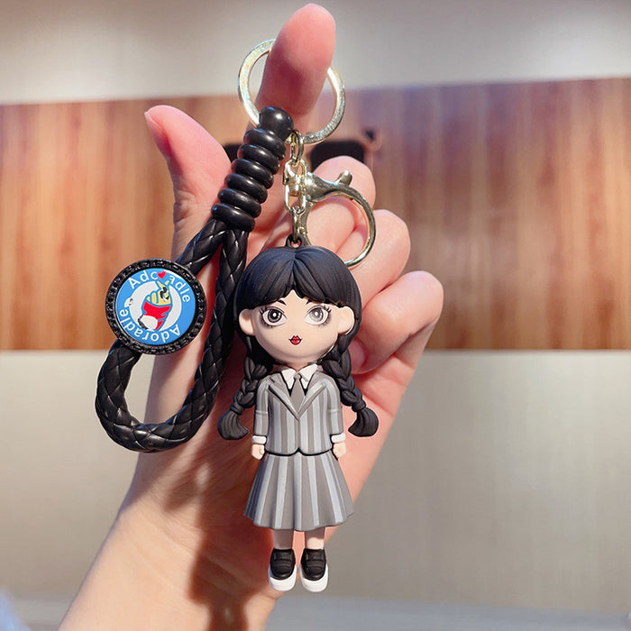 Wholesale Cartoon PVC Doll Keychain JDC-KC-JinGe088