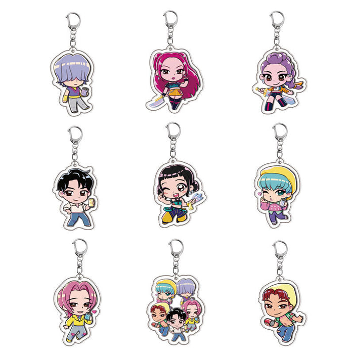 Wholesale Acrylic keychains,  cute anime-related backpack accessories